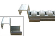 Galvanice la junta para el material del acero del grueso del conector 2.5m m de Placon de la pista del rodillo