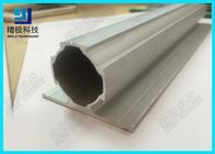 Tubería rectangular de aluminio 6063-T5 de aluminio de la aleación del reborde dual inconsútil del tubo