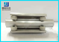 El aluminio articula el perfil de aluminio AL-44 del resbalador plateado del conector del tirador