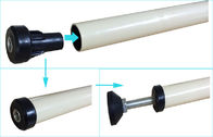 Colocaciones negras del estante de tubo del ajustador del tornillo para el sistema del tormento de tubo