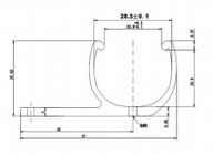 El SGS a presión la oxidación anódica de aluminio de las instalaciones de tuberías de la soldadura de la fundición AL-28
