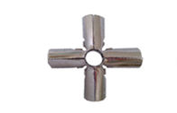 4 conectores del tubo del cromo del metal de la instalación de tuberías de la manera para resistente