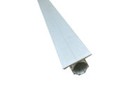 El tubo dual de la aleación de aluminio del reborde, la tubería rectangular de aluminio 6063-T5 a presión fundición