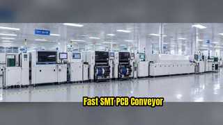 Asamblea rápida del control del PLC de la máquina del transportador del PWB de SMT