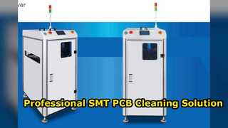 Máquina transportadora de limpieza de PCB SMT con control PLC