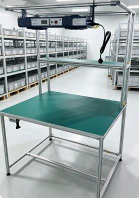 Modular Lean Pipe Pipe Workbench Adjustable Weld Free Frame Antistatic Handling Surface
