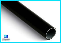 Tubería de acero revestida plástica del tubo magro antiestático respetuoso del medio ambiente negro para el taller