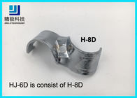 Consola de montaje de 2 tubos que croma la abrazadera común del metal del tubo para la carretilla HJ-6D del ESD