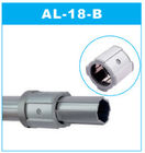 La tubería de aluminio externa de plata de anodización articula los conectores AL-18-B sin la ranura