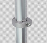 Instalaciones de tuberías de aluminio de la soldadura de la fundición a presión 6063-T5 AL-31 que anodizan