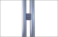 El tubo de aluminio de la vida útil larga articula el tipo plateado doble T5 AL-6B del conector 6063