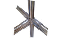 Lamine el sellado de los conectores del tubo del metal, juntas de tubo del níquel metal del grueso de 2.3m m