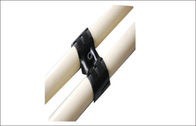 Colocaciones negras paralelas de la junta del metal para los estantes de tubo, cinc/níquel/cromo plateado