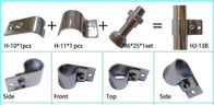Abrazaderas de tubo Unistrut de acero flexibles ajustables de SPCC para el tubo inoxidable