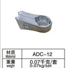 Accesorios de aluminio AL-59 del tubo de las juntas plateadas ADC-12