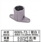 AL-33 conector de aluminio del tubo de la aleación 6063-T5 para el diámetro de aluminio 28m m del tubo