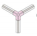 El tubo de aluminio articula el conector del tubo de la manera de RoHS 3 de la oxidación anódica