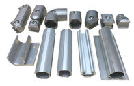 Conectores y colocaciones de aluminio del tubo tubo de la aleación de aluminio de 1,7 milímetros 