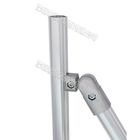 Colocación de tubo de aluminio industrial 360 grados con el eslabón giratorio/la garra flexible/el extremo redondo