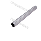 Diámetro de aluminio 28m m, plata de plano del grueso de pared del tubo 1.2m m AL-2812 blanco del tubo de la cola de milano