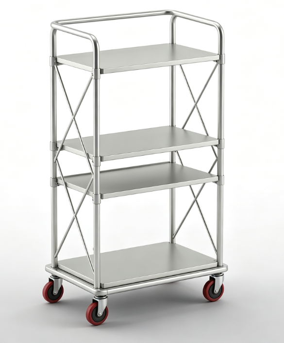 KTD‑T‑010 Insert Storage Trolley Ⅲ, PCB Storage Trolley for Plating Dry‑Film ENIG Process