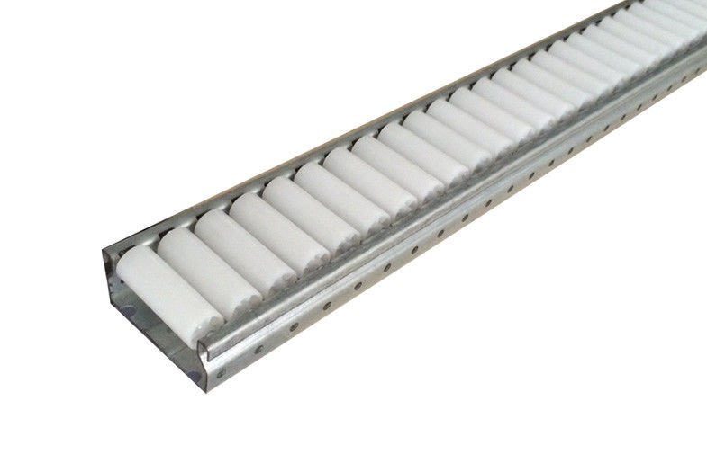 Galvanized Steel Pallet Roller Bearing Track / Sliding Garage Door Track