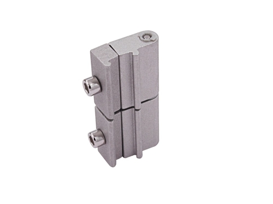 AL-46 Conector de tubos giratorios de aluminio bidireccional, juntas de tubos con husillo giratorio