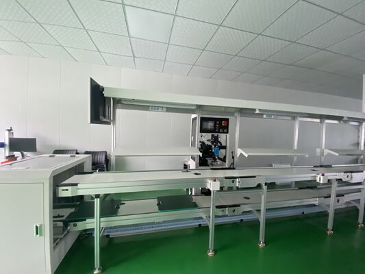 Transportador de PCB SMT con sistema de control PLC y posicionamiento de servo para el manejo de PCB y clasificación de NG OK en líneas de producción SMT