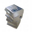 Conector práctico de aluminio de las juntas de tubo de la oxidación anódica de la aleación ADC-12